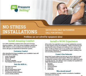 No Stress Installations